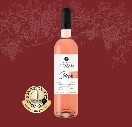 Santa Vitória Rosé recebe medalha de ouro
