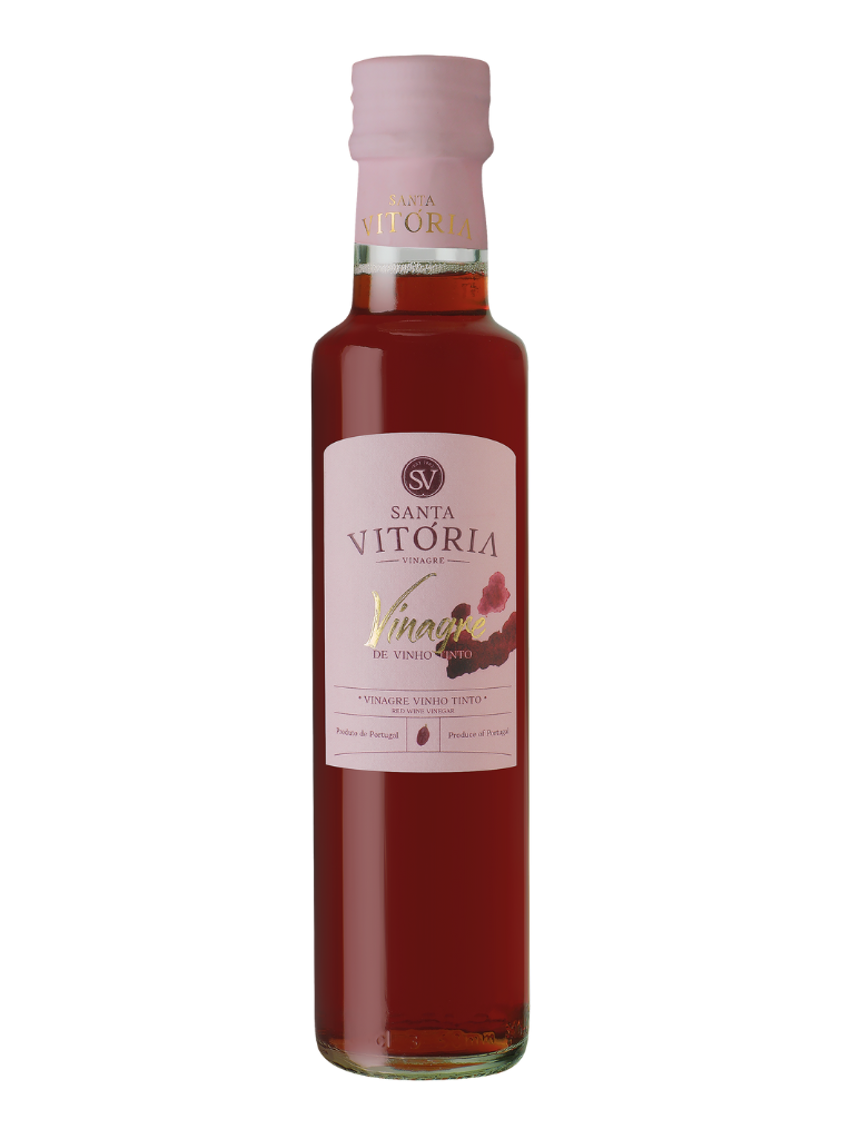 Garrafa Vinagre de vinho tinto 250ml Santa Vitória